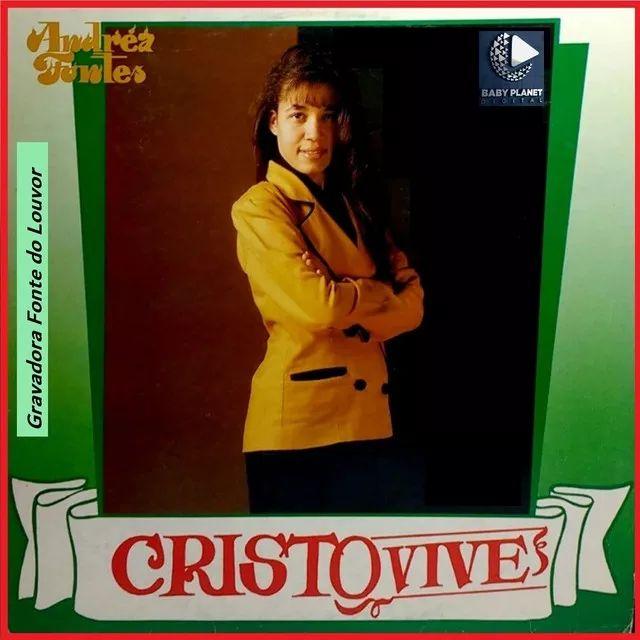 Album cover of "Cristo Vive" by Andréa Fontes
