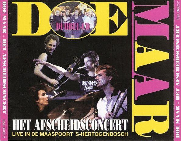 Album cover of "Het Afscheidsconcert" by Doe Maar