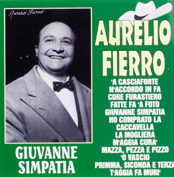 Portada de Álbum "Giuvanne Simpatia", de Aurelio Fierro