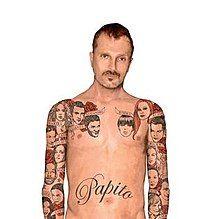 Capa do álbum "Papito", de Miguel Bosé