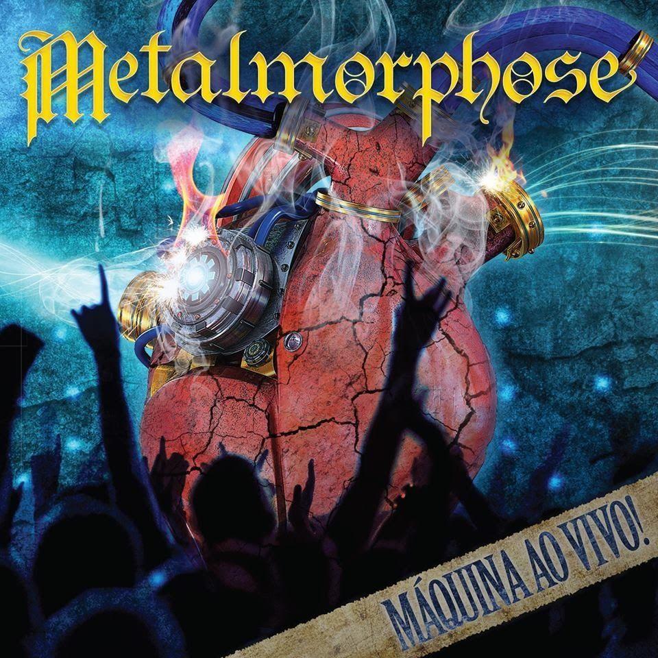 Portada de Álbum "Máquina Ao Vivo", de Metalmorphose