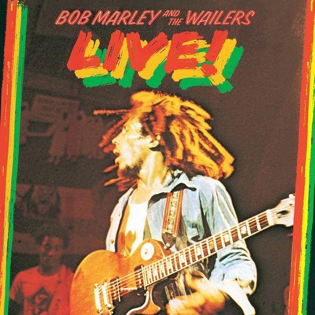 Portada del álbum "Live!", de Bob Marley