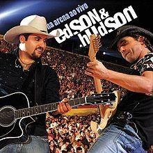 Portada de Álbum "Na Arena (Ao Vivo)", de Edson & Hudson