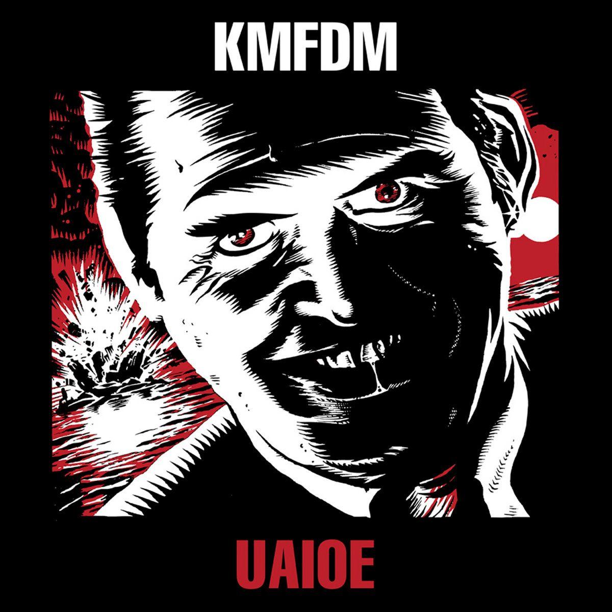 Capa do álbum "UAIOE", de Kmfdm