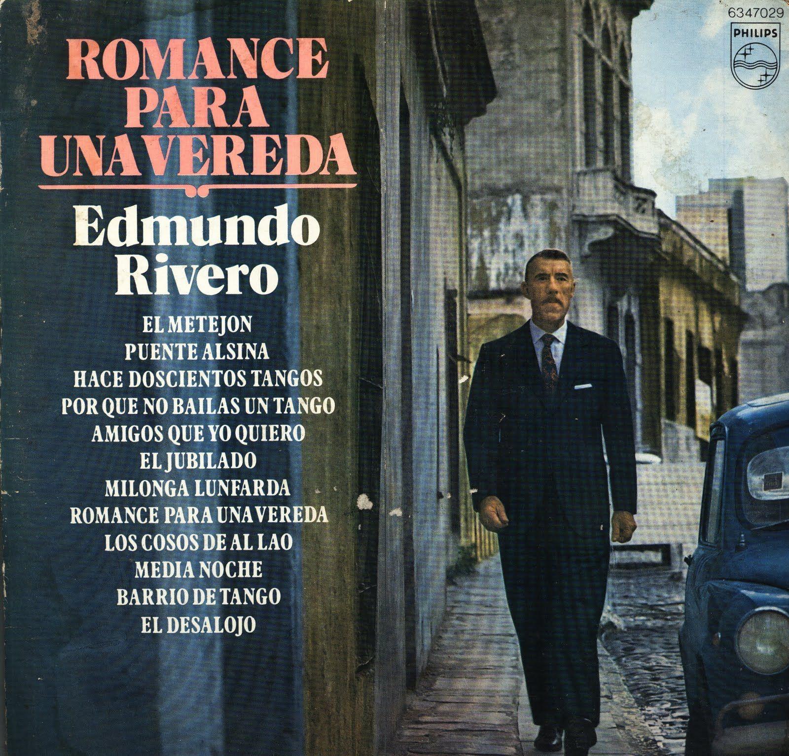 Portada de Álbum " Romance Para Una Vereda", de Edmundo Rivero