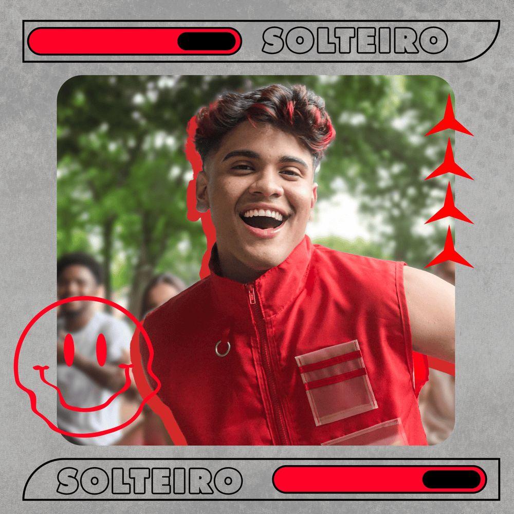 Capa do Single/EP "Solteiro", de Robson Abreu