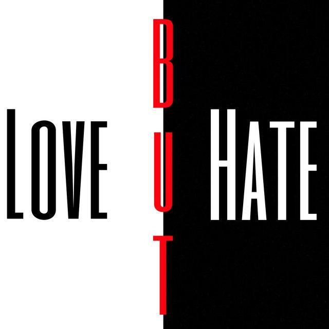 Portada de Sencillo/EP "Love But Hate", de MoonDeity