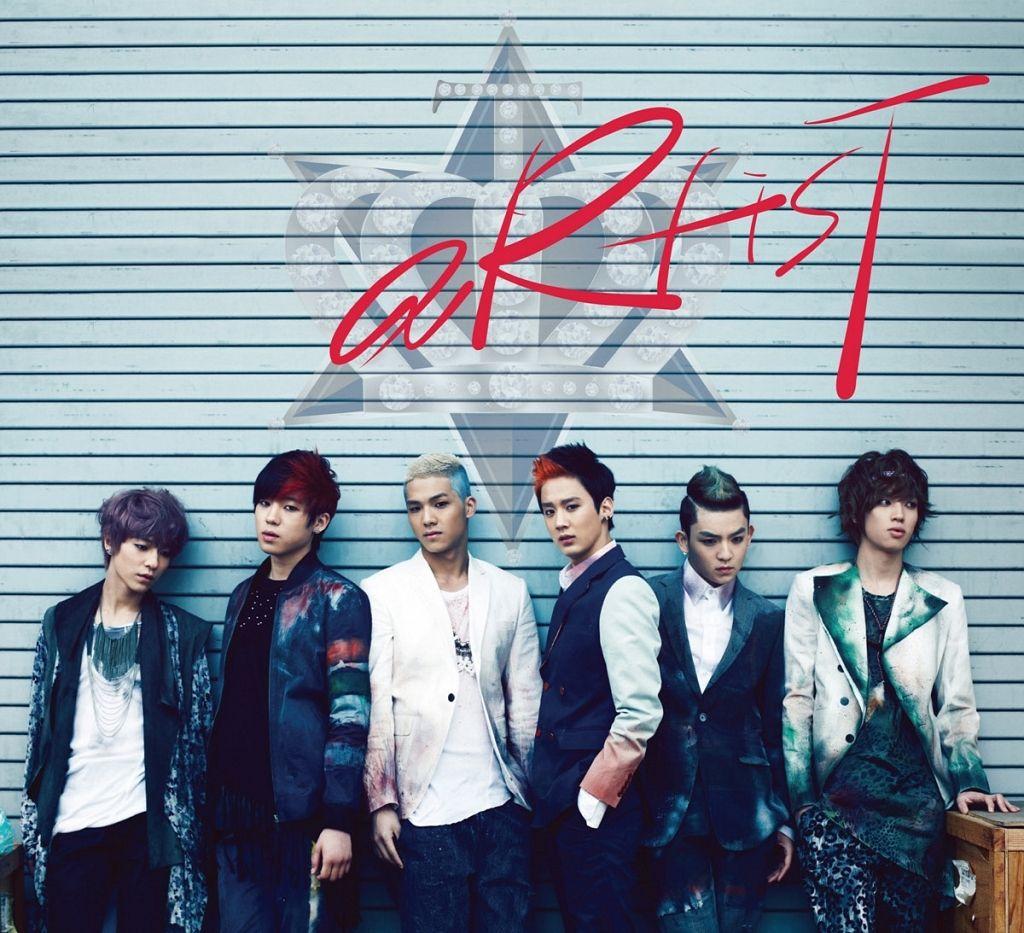 Album cover of "aRtisT" by Teen Top