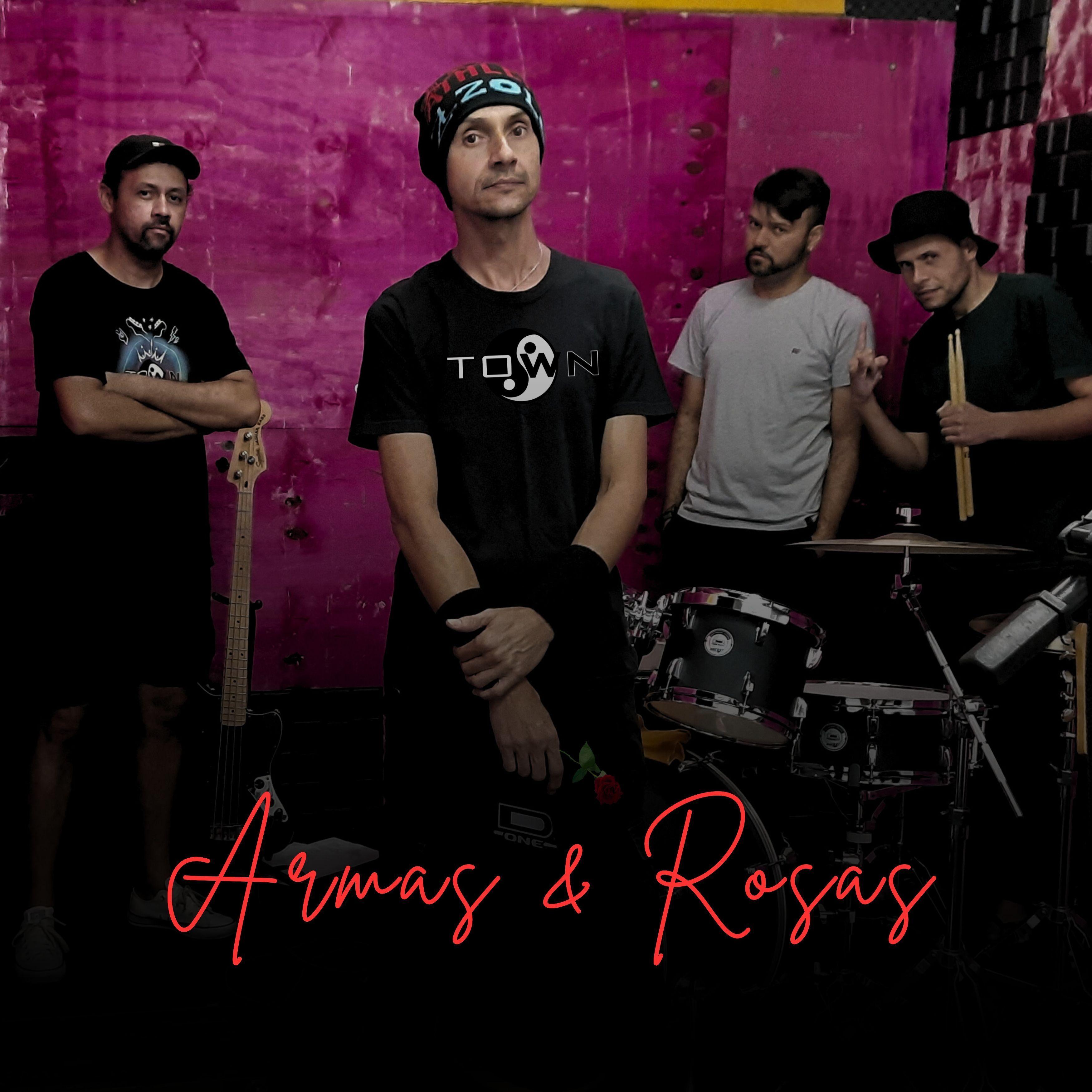 Portada de Álbum "Armas e Rosas", de Town