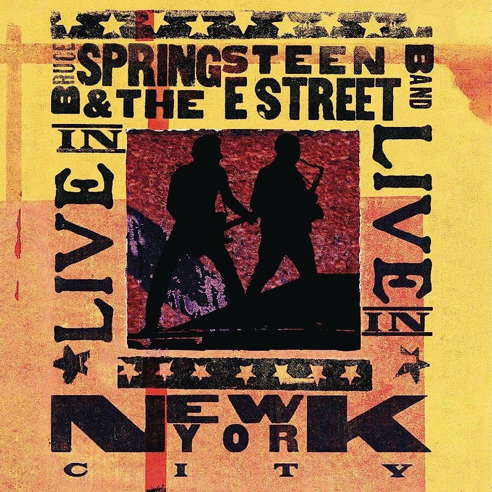 Album cover of "Live In New York City" by Bruce Springsteen