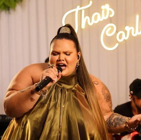 Capa do Single/EP "Jeito Sexy / Brigas Demais / Penhasco / Sozinha", de Thais Carla