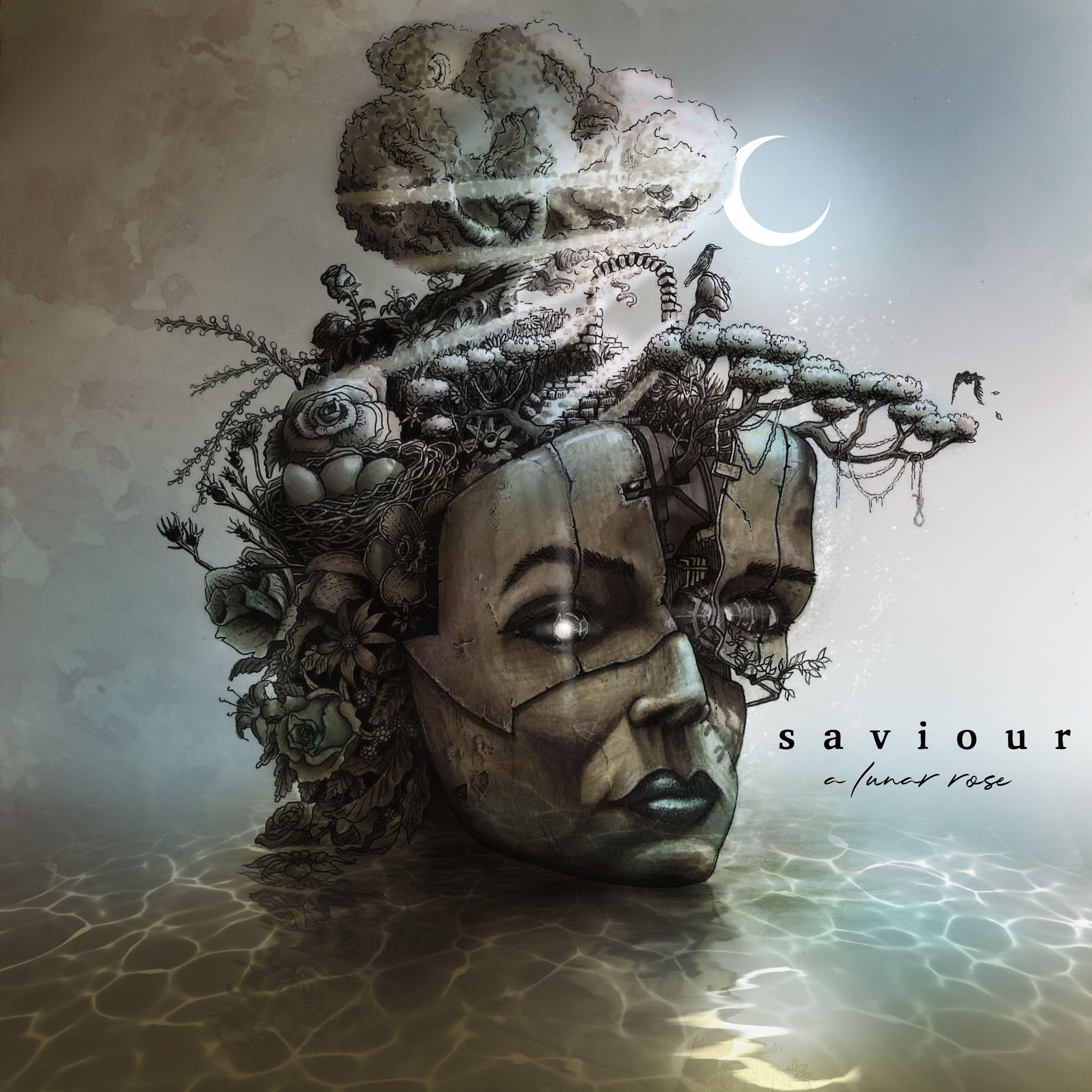 Capa do Álbum "A Lunar Rose", de Saviour