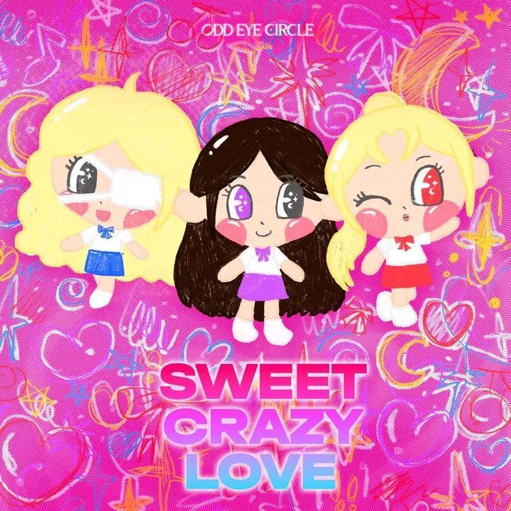 Portada de Sencillo/EP "Sweet Crazy Love (English Version)", de Odd Eye Circle
