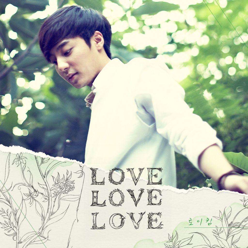 Portada de Álbum "Love, Love, Love", de Roy Kim
