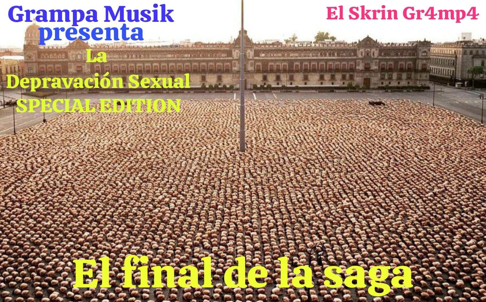 Capa do Álbum "La Depravación Sexual (Special Edition)", de El Skrin Gr4mp4