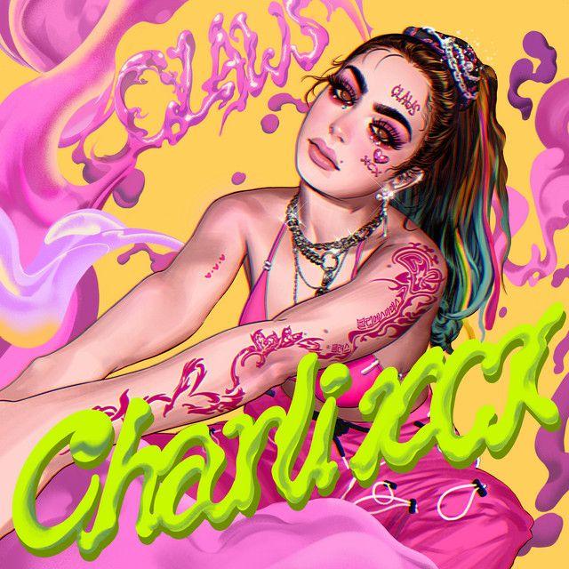 Capa do álbum "claws", de Charli xcx