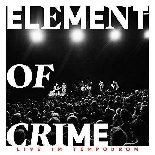 Portada de Álbum "Live Im Tempodrom", de Element Of Crime