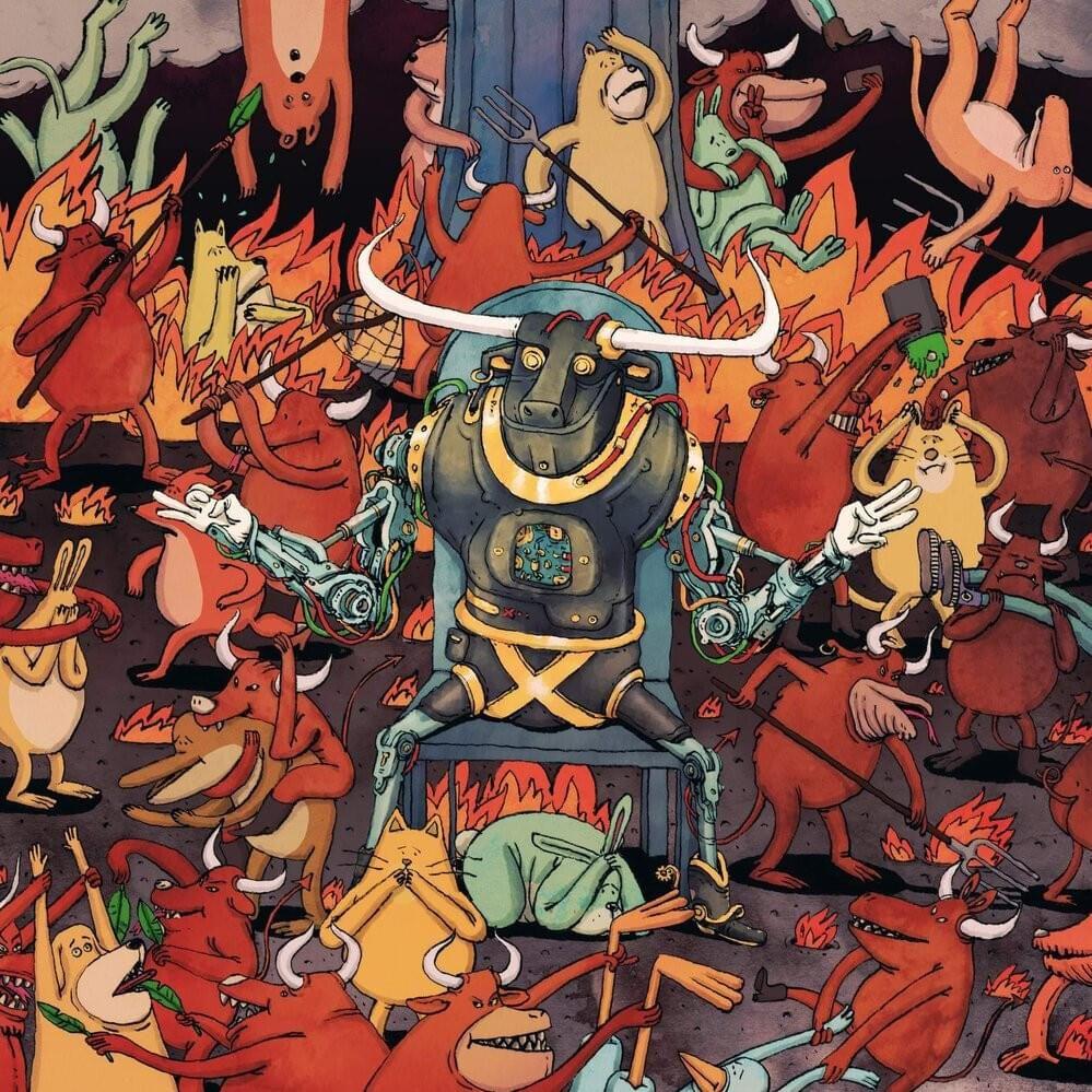 Capa do Álbum "Afterburner", de Dance Gavin Dance