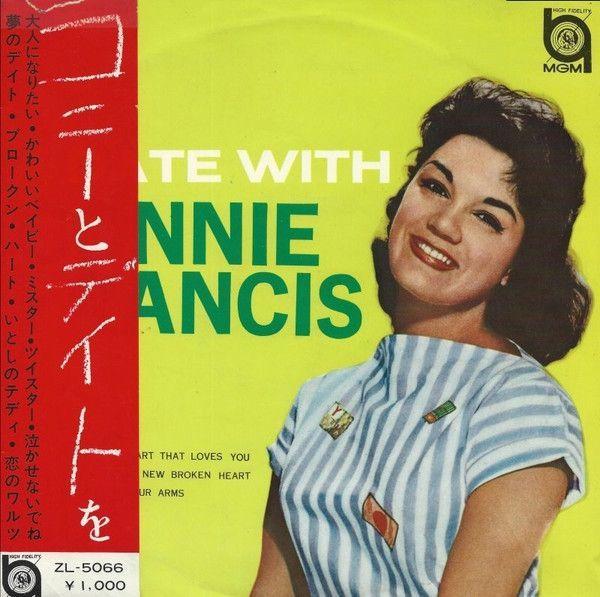 Portada de Álbum "A Date With Connie Francis", de Connie Francis