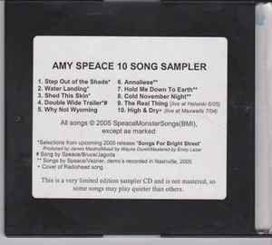 Portada de Álbum "10 Song Sampler ", de Amy Speace