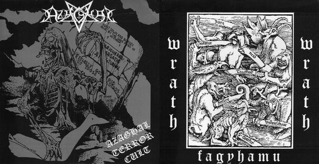 Portada de Álbum "Azaghal Terror Cult / Wrath", de Azaghal