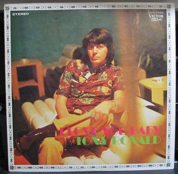 Portada de Álbum "I Love You Baby", de Tony Ronald