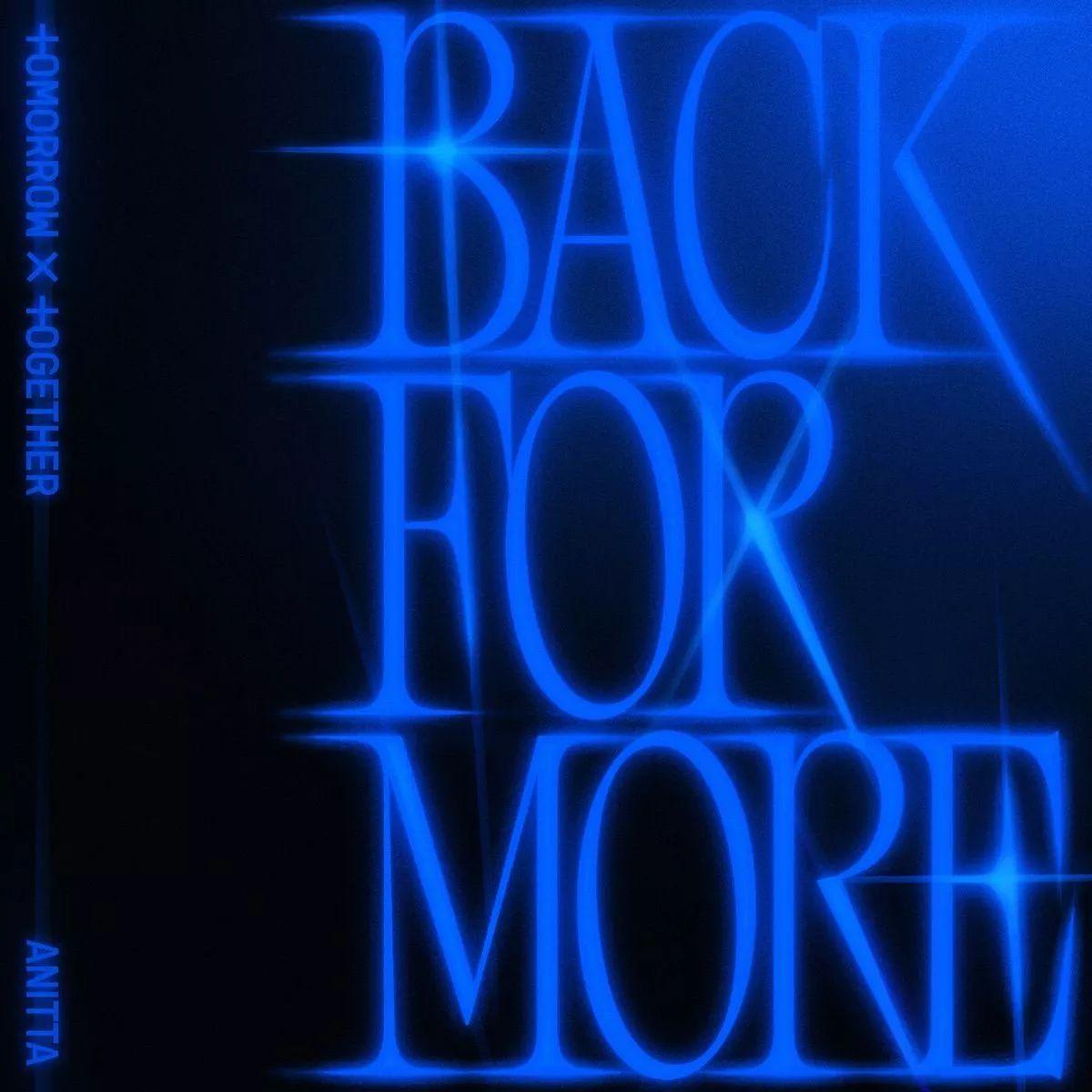 Portada del álbum "Back For More (feat. Tomorrow X Together)", de Anitta