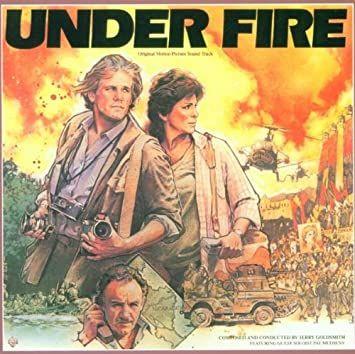Portada del álbum "Under Fire", de Jerry Goldsmith