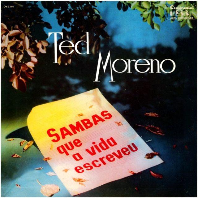 Capa do Álbum "Sambas Que a Vida Escreveu", de Ted Moreno