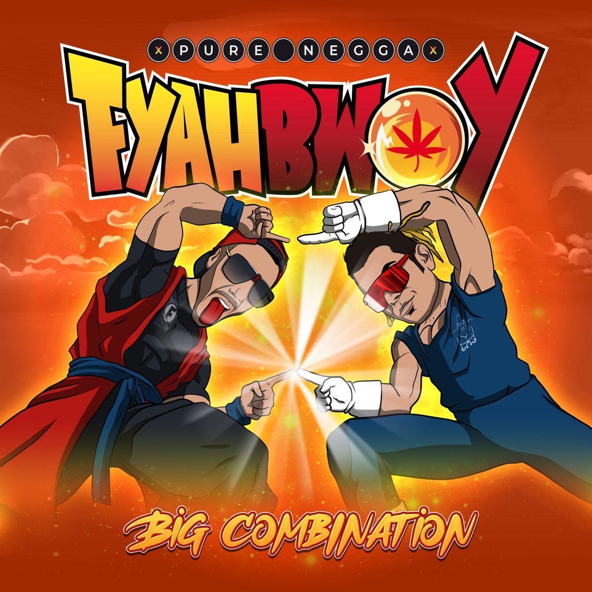 Portada de Sencillo/EP "Big Combination", de Pure Negga