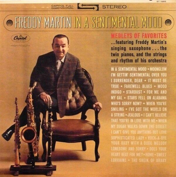 Portada de Álbum "In A Sentimental Mood", de Freddy Martin