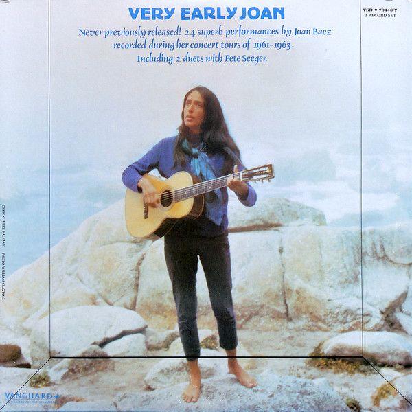 Album cover of "Very Early Joan" by Joan Baez