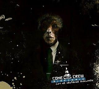 Portada de Álbum "Com Os Neurônios Evoluido", de ConeCrewDiretoria