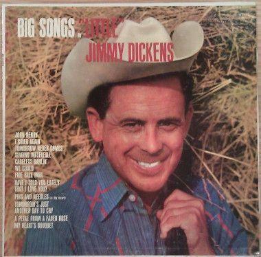 Capa do Álbum "Big Songs By "Little" Jimmy Dickens", de Little Jimmy Dickens