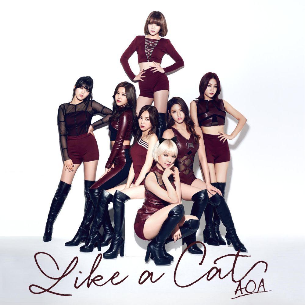 Portada del álbum "Like A Cat (Japanese Version)", de AOA