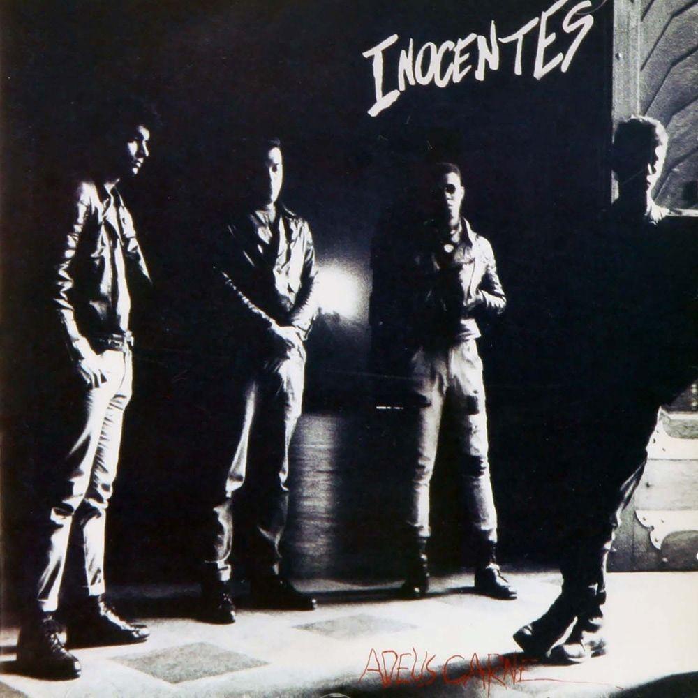 Capa do Álbum "Adeus Carne", de Inocentes