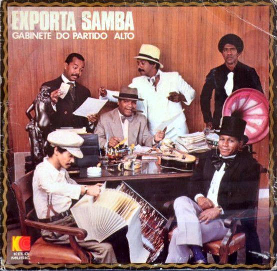 Capa do Álbum "Gabinete do Partido Alto", de Exporta Samba