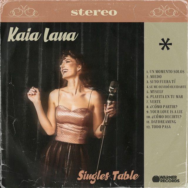 Portada de Álbum "Snigles Table", de Kaia Lana