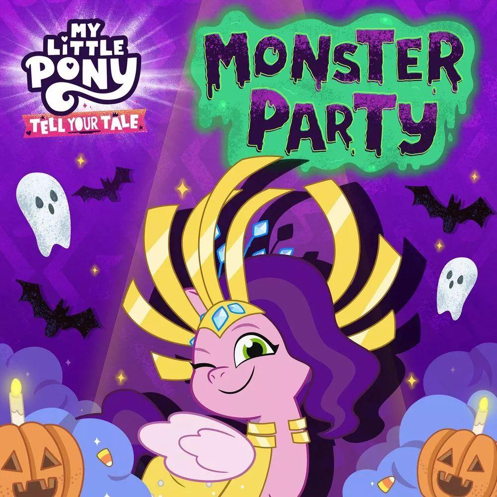 Single/EP cover of "Monster Party" by My Little Pony