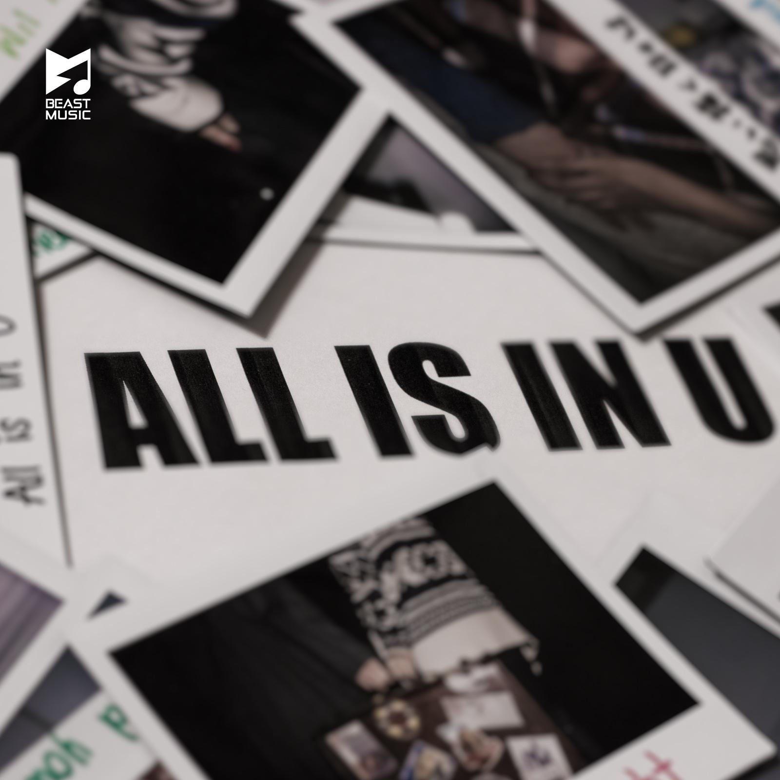 Capa do Álbum "All Is in U", de B2ST (BEAST)