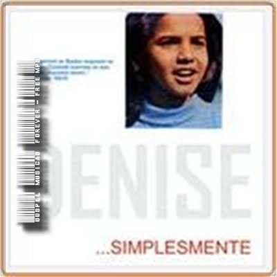 Capa do álbum "Simplesmente", de Denise