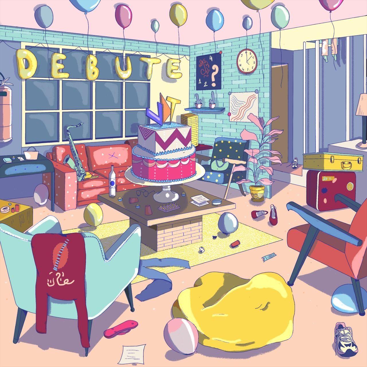 Portada de Álbum "Debute", de Ventilador de Teto