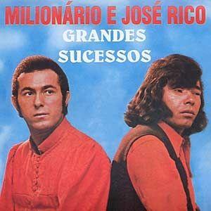 Portada de Álbum "Grandes Sucessos", de Milionário e José Rico