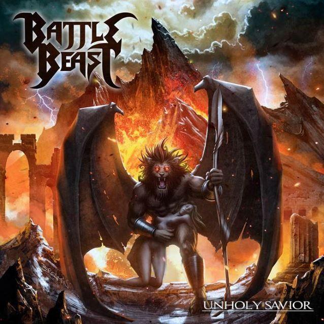 Portada de Álbum "Unholy Savior", de Battle Beast