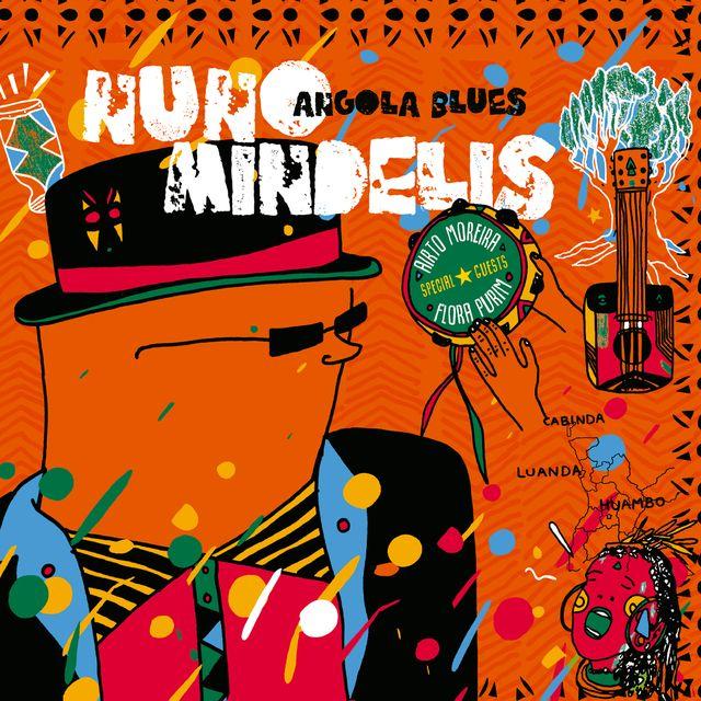 Portada de Álbum "Angola Blues ", de Nuno Mindelis