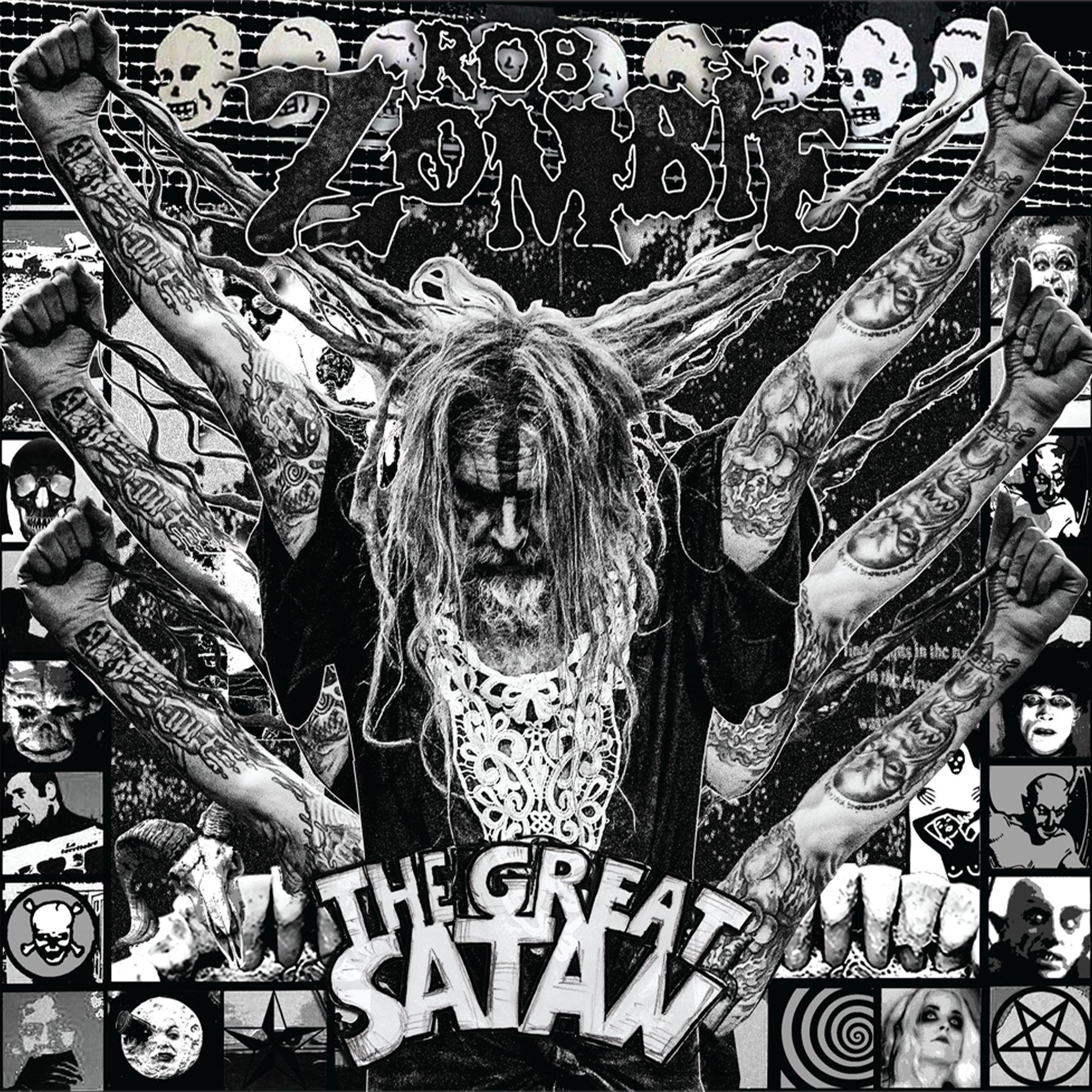 Capa do álbum "The Great Satan", de Rob Zombie