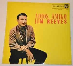 Portada de Álbum "Adios Amigo", de Jim Reeves