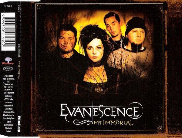 Capa do álbum "My Immortal", de Evanescence