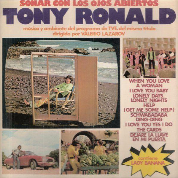 Portada de Álbum "Soñar Con Los Ojos Abiertos", de Tony Ronald