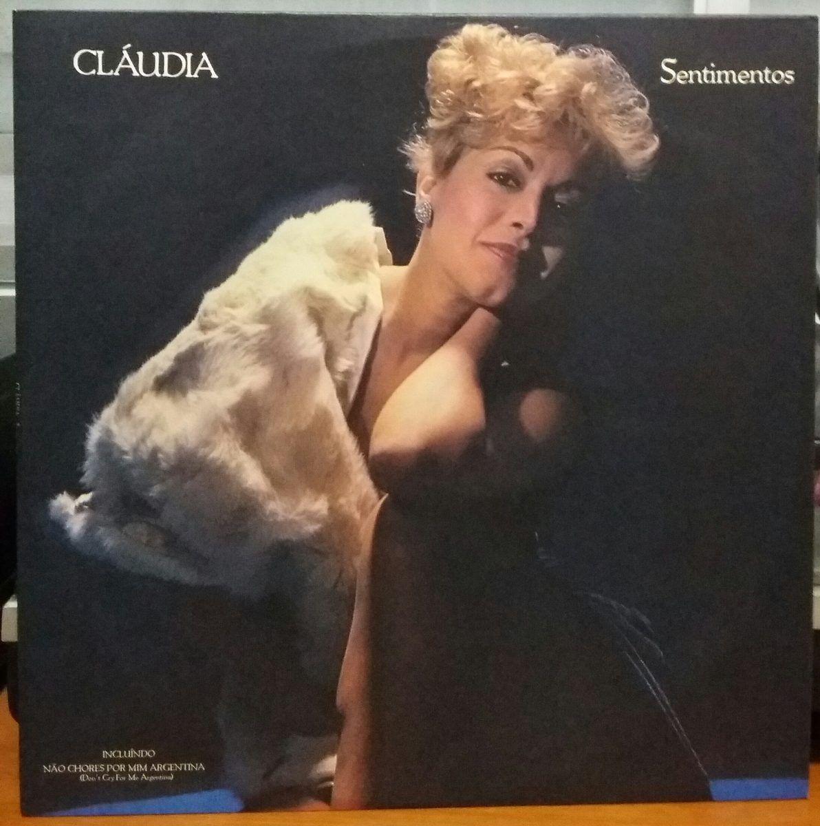 Portada de Álbum "Sentimentos", de Cláudia